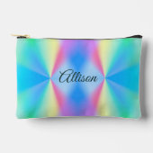 Moderne iriserende pastel regenboogkleurig etui (Voorkant)