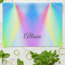 Moderne iriserende pastel regenboogkleurig