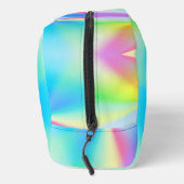 Moderne iriserende pastel regenboogkleurig toilettasje (Rechts)