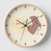 Moderne Islamitische Botanische Minimale Monogramn (Voorkant)