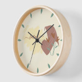 Moderne Islamitische Botanische Minimale Monogramn (Hoek)