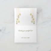 Moderne islamitische monistische monumentenfoto notitiekaartje (Binnen)