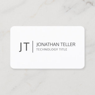 Moderne IT-professional Visitekaartje