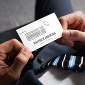 Moderne IT-technologie voor computertechnici Visitekaartje