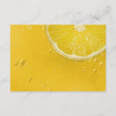 Moderne Italiaanse zomer bruiloft details Informatiekaartje (Achterkant)