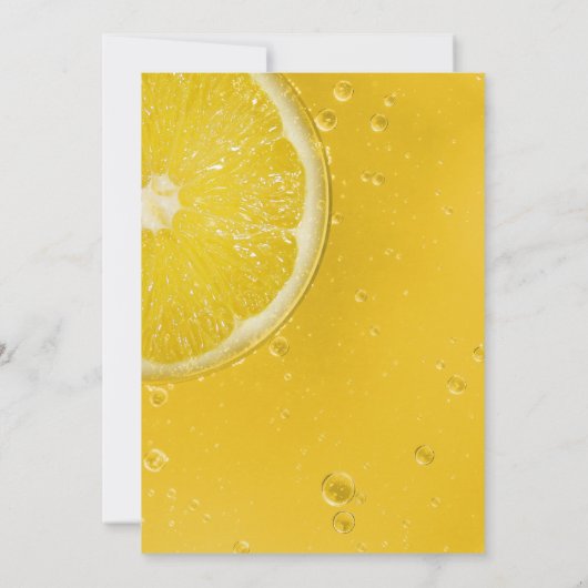 Moderne Italiaanse zomer bruiloft Save The Date (Achterkant)