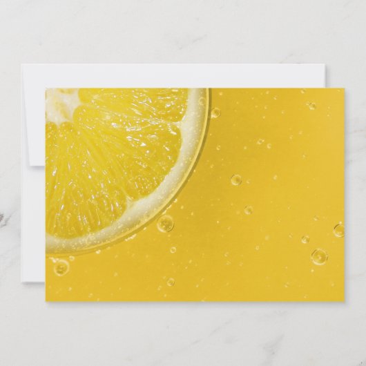 Moderne Italiaanse zomer bruiloft Save The Date (Achterkant)