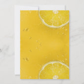 Moderne Italiaanse zomer repetitie diner Kaart (Achterkant)