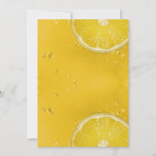 Moderne Italiaanse zomer repetitie diner Kaart (Achterkant)