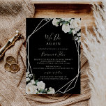 Moderne ivoren bloem doen we opnieuw gelofte verni kaart<br><div class="desc">Deze moderne ivoren bloem doen we opnieuw gelofte vernieuwing uitnodiging is perfect voor een modern evenement. Het ontwerp is voorzien van ivoren witte waterverf rozen bloemen met groene eucalyptusbladeren netjes gerangschikt in opvallende boeketten.</div>