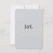 Moderne Ivoren Blush Romantische Parel Neutrale Hu Save The Date (Achterkant)