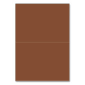 Moderne ivoren terracotta Minimal Leaves Place Car Kaart (Achterkant)