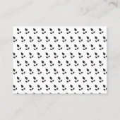 Moderne Jaar 2026 Fotokalender met Foliage Visitekaartje (Achterkant)