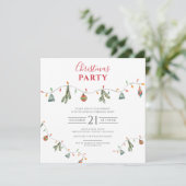 Moderne jaarlijkse Kantoor vakantie Kaart (Staand voorkant)