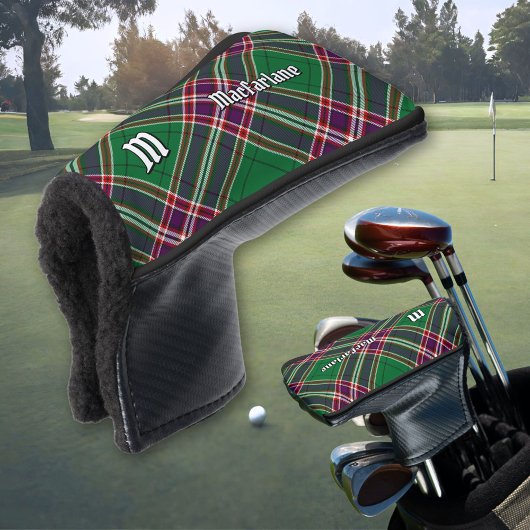 Moderne jacht-tartan van Clan MacFarlane Golfheadcover