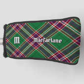 Moderne jacht-tartan van Clan MacFarlane Golfheadcover (Voorkant)
