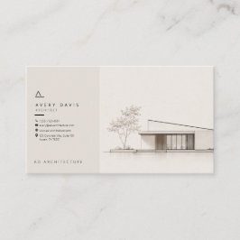 Moderne Japandi-architect Visitekaartje