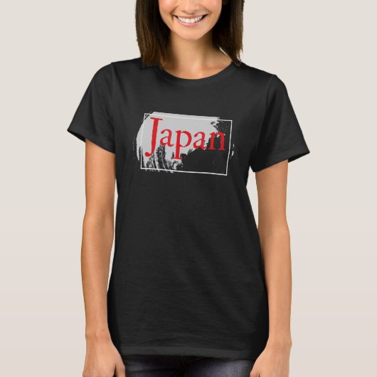 Moderne Japanse Design Kanji 1 T-shirt (Voorkant)