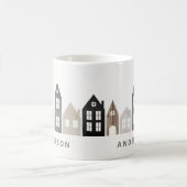 Moderne Japanse kerstvakantie in Scandinavië Koffiemok (Center)