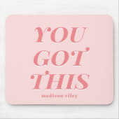 Moderne je hebt deze citaatroenperziknaam muismat (Voorkant)