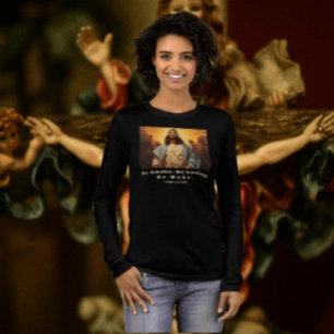 Moderne Jezus - Wees wakker. Wees liefdevol. Word  Tri-Blend Shirt