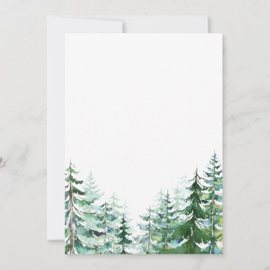 Moderne Jingle & Mingle Kerstfeest uitnodiging (Achterkant)