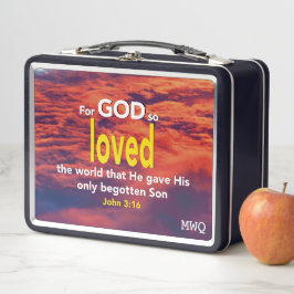 Moderne JOHN 3:16 VOOR GOD HIeld CHRISTENEN