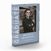 Moderne Jongen Afstuderen  Fotoblokken (Links)
