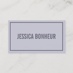 Moderne Jouw naam aan de grens   Hazy Lavender Paa Visitekaartje