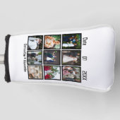Moderne Jubileum voor aangepaste weddenschappen 9 Golfheadcover (Voorkant)