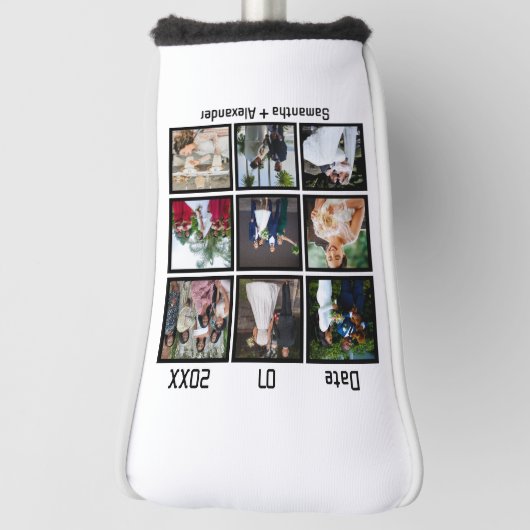 Moderne Jubileum voor aangepaste weddenschappen 9 Golfheadcover (Draai 90)