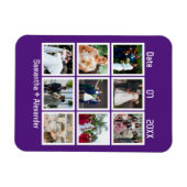 Moderne Jubileum voor aangepaste weddenschappen 9  Magneet (Horizontaal)