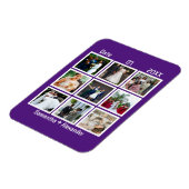 Moderne Jubileum voor aangepaste weddenschappen 9  Magneet (Linkerzijde)