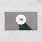 Moderne junkverwijdering visitekaartje (Achterkant)