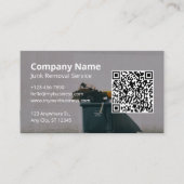 Moderne junkverwijdering visitekaartje (Voorkant)