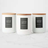 Moderne Kaars Of Voedsel Etiket (Flessen)