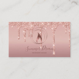 Moderne kaarsenmaker Roos Gold Candlemaker Visitekaartje