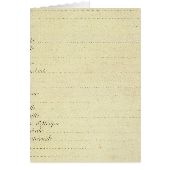 Moderne kaart (Voorkant)