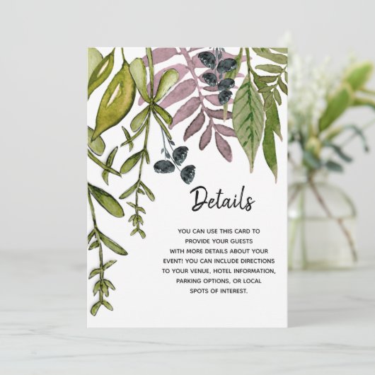 Moderne Kaart met gegevens over het afvuren (Staand voorkant)