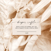 Moderne Kaart met luierspoeling | BABY SHOWER