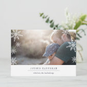 Moderne Kaart | van de Foto van de Chanoeka van de (Staand voorkant)