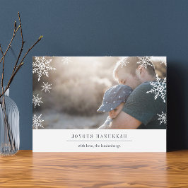 Moderne Kaart | van de Foto van de Chanoeka van de