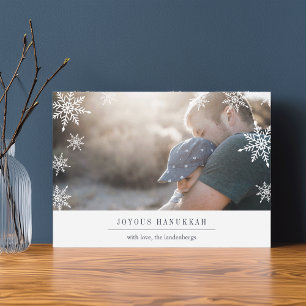 Moderne Kaart   van de Foto van de Chanoeka van de