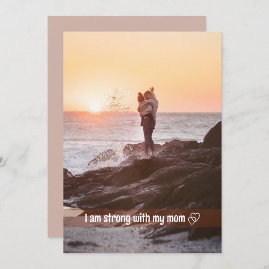 Moderne Kaart van de Vakantie van het Manuscript e (Voorkant / Achterkant)