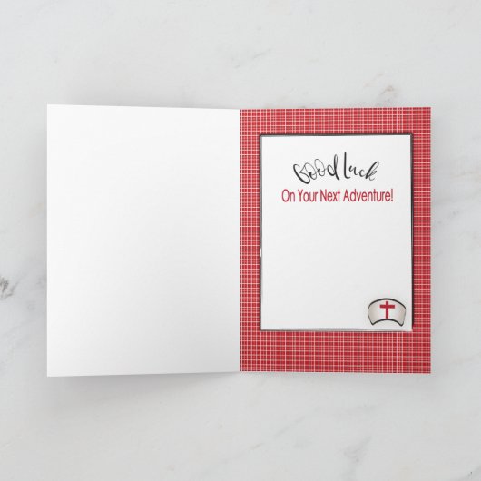 Moderne Kaart van het Afstuderen van de Verpleegku (Binnen)