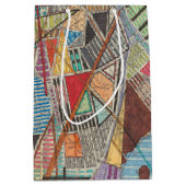 Moderne kaart van New York I Medium Cadeauzakje (Voorkant)