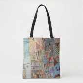Moderne kaart van New York I Tote Bag (Voorkant)