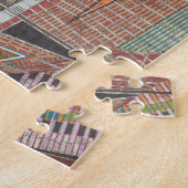 Moderne kaart van New York II Legpuzzel (Zijkant)