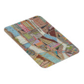 Moderne kaart van New York II Magneet (Rechterzijde)