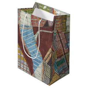 Moderne kaart van New York II Medium Cadeauzakje